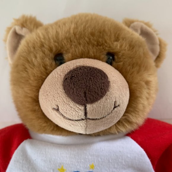 BAB BUILD A BEAR HAPPY BIRTHDAY BEAR BROWN PLUSH STUFFED TOY ANIMAL 15" - Picture 4 of 8